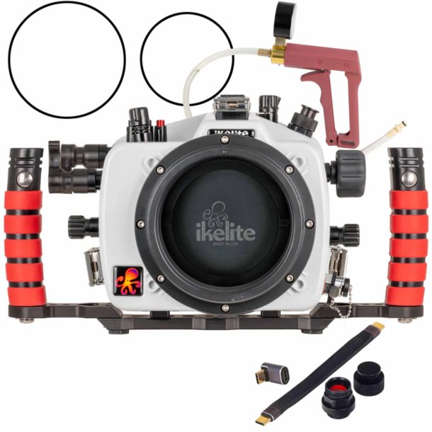 Ikelite 200DL Underwater Housing for Nikon Z6 III Deluxe Version with Handles, Vacuum Pump, &amp; USB-C 