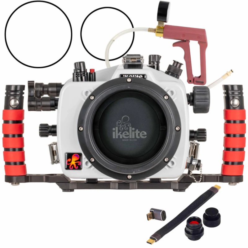 Ikelite 200DL Underwater Housing for Nikon Z6 III Deluxe Version with Handles, Vacuum Pump, &amp; USB-C 