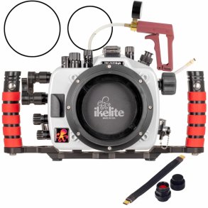 Ikelite 200DL Underwater Housing for Sony a9 III Deluxe Version with Handles, Vacuum Pump
