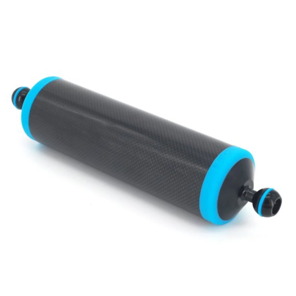 Nauticam 70x300mm Schwimmarm aus Carbonfaser und Aluminium, Auftrieb 670g