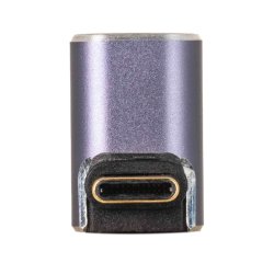 USB-C Right Angle Male-to-Female Adapter 40 GBPS