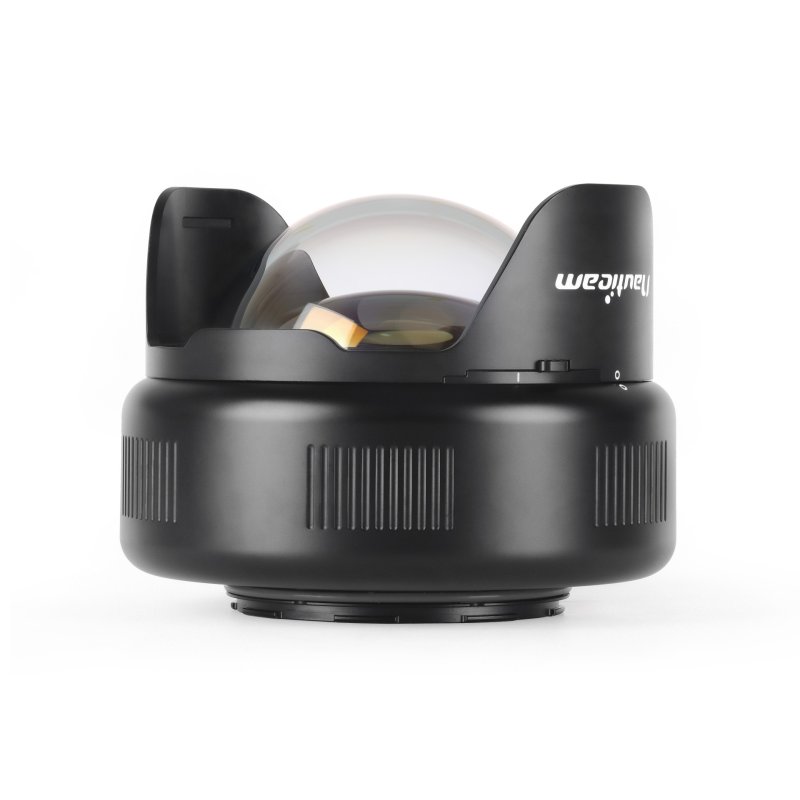 Nauticam N120/N100 FISHEYE CONVERSION PORT WITH FLOAT COLLAR (FCP) 170 DEG. FOV (28MM LENSES COMPATIBLE)