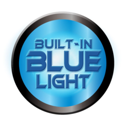  Black Molly 7 - 2900 Lumen Torch Wide Beam with Blue &amp; Red Light