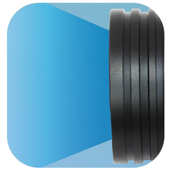  Black Molly 7 - 2900 Lumen Torch Wide Beam with Blue &amp; Red Light