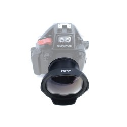 AOI DLP-03P 4" Glas Semi-Dome Port polycarbonate body fr PEN Gehuse