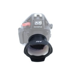 AOI DLP-04P 4" Acryl Semi-Dome Plastik Port PEN Gehuse