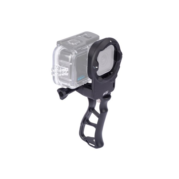 AOI QRS-02-MB7-BLK  Quick Release System 02 Mount Base for GOPRO MISSION 1/ 1 PRO Waterproof Case
