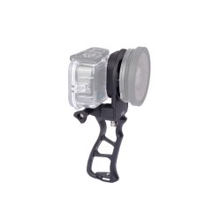 AOI QRS-02-MB7-BLK  Quick Release System 02 Mount Base for GOPRO MISSION 1/ 1 PRO Waterproof Case