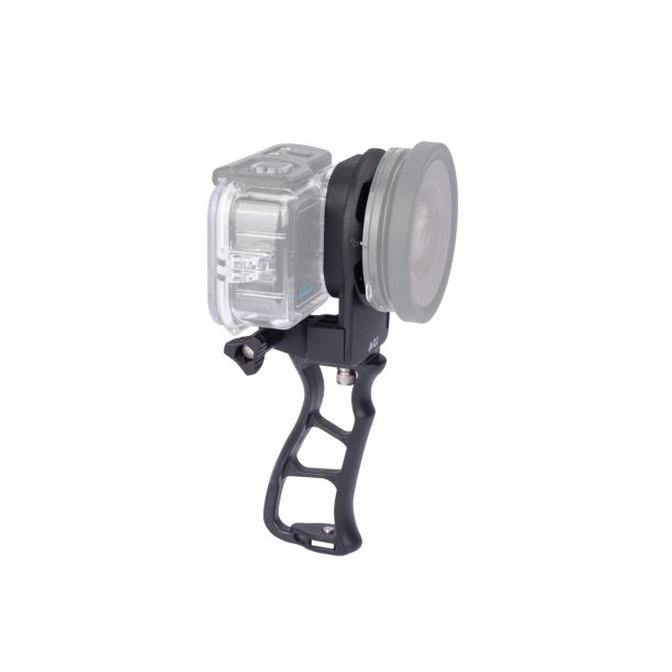 AOI QRS-02-MB7-BLK  Quick Release System 02 Mount Base for GOPRO MISSION 1/ 1 PRO Waterproof Case