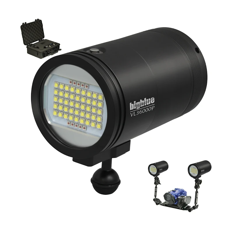 Bigblue VL-36000P LED Aluminum Ultra Power Video Light System