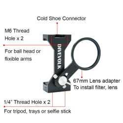 SeaTouch 4 Max - 67mm lens holder with Expansion