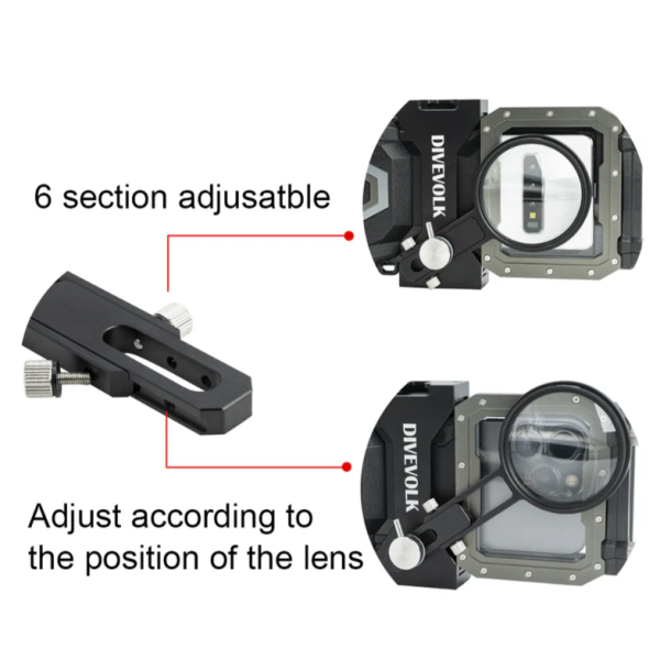 SeaTouch 4 Max - 67mm lens holder with Expansion