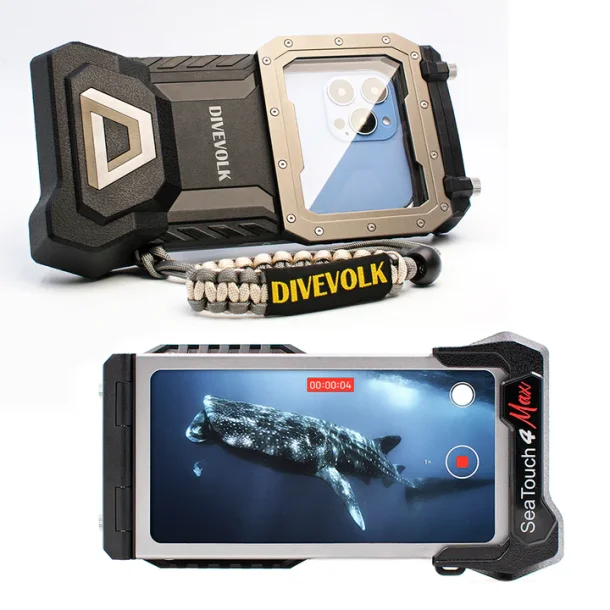 DIVEVOLK SeaTouch 4 MAX - Underwater iPhone 12/12 Pro/12 Pro max/13/13 Pro/13 Pro Max/14/14 PLUS/14