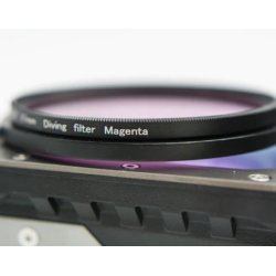 Divevolk M67 Magenta Filter for underwater cameras
