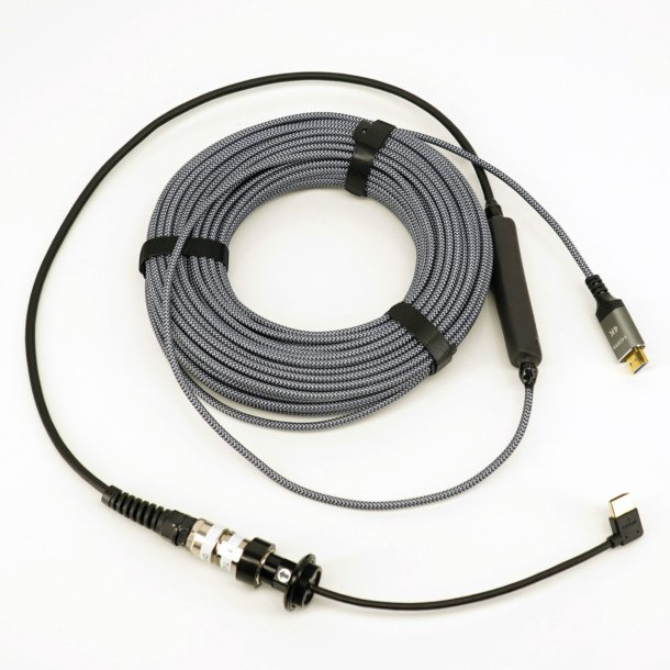 Dive and See 4K24 HDMI-Kabel f�r Unterwasserdrohnen, 30 m � Live-Video &amp; Aufzeichnung