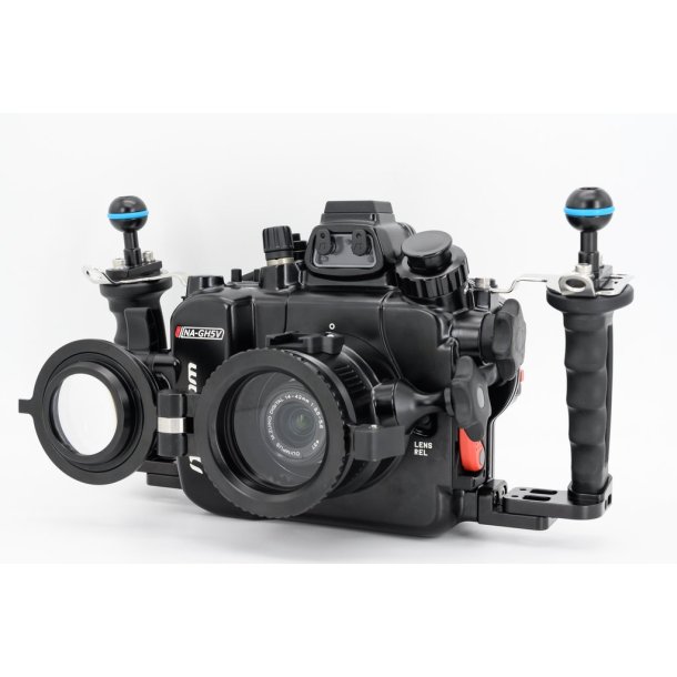 Nauticam NA-GH5V Geh�use f�r Panasonic Lumix GH5SV/GH5 II Kamera (mit HDMI 2.0 Eingang)