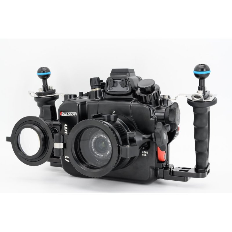 Nauticam NA-GH5V Geh�use f�r Panasonic Lumix GH5SV/GH5 II Kamera (mit HDMI 2.0 Eingang)
