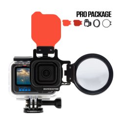 FLIP13 Pro Package with DEEP, DIVE, +15 MACROMATE MINI Lens for GoPro HERO 5-13