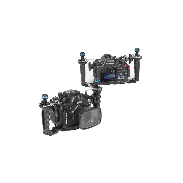 Nauticam NA-L10 Pro Paket f�r Panasonic Lumix L10 (inkl. Flexitray, rechter Griff, zwei Kugeladapter, M16-Ventil, Ausl�serverl�ngerung)