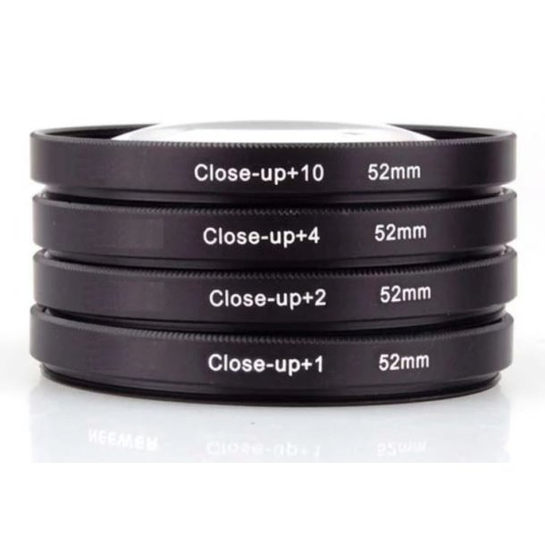 M52 Macro Filter Kit with +1+2+4+10 lenses.