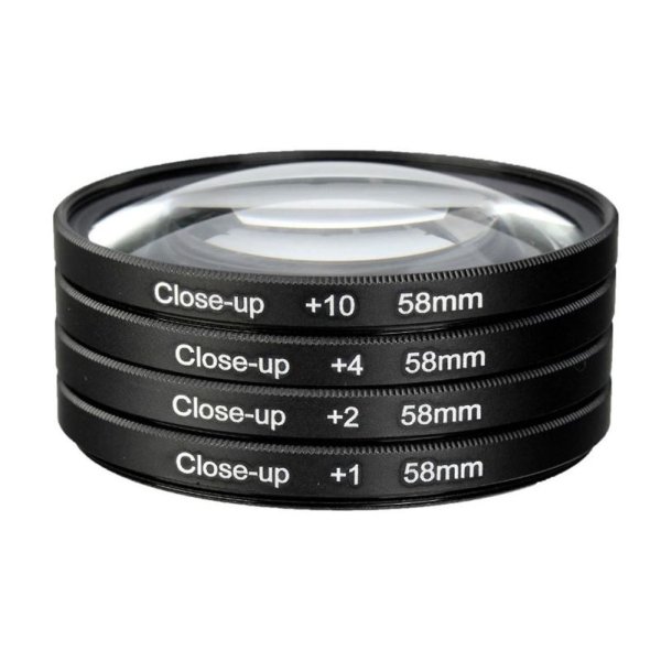 M58 Macro Filter Kit with +1+2+4+10 lenses.