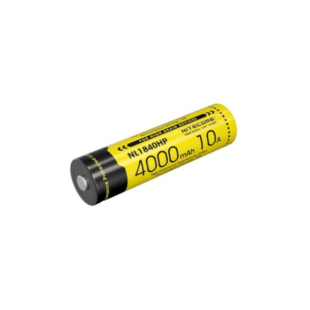 Nitecore Rechargeable 18650 Li-ion Battery (4000mAh)