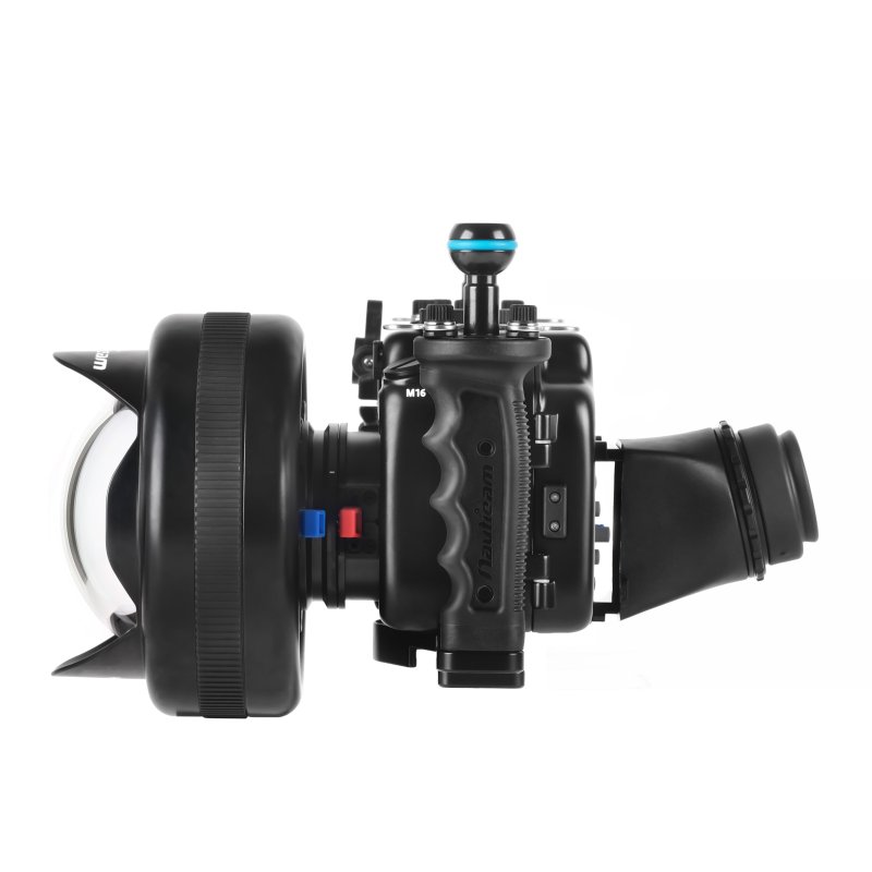 Nauticam NA-CV1 Pro Package for Canon PowerShot V1 Digital Camera (inc. flexitray, right handle, two balls, M16 valve, shutter extension)