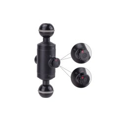 Quick Release System -11 Base with Ball Mount to Ball Mount (Black Color)