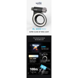 Weefine Ring Light 3000