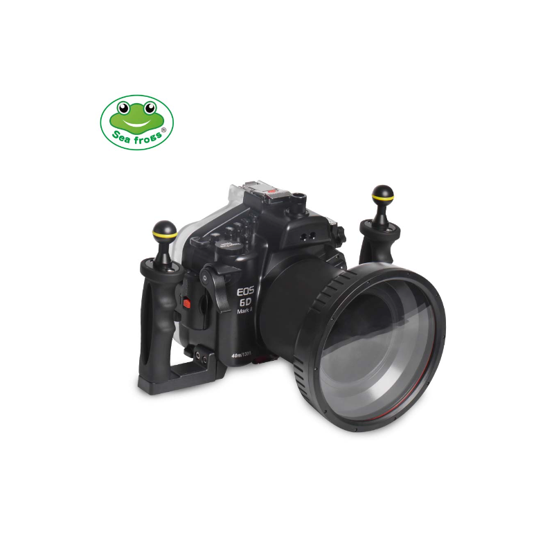 Seafrogs housing for Canon EOS 6DII and Flat Port