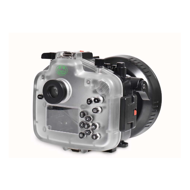 Seafrogs housing for Canon EOS R with Flat port dome