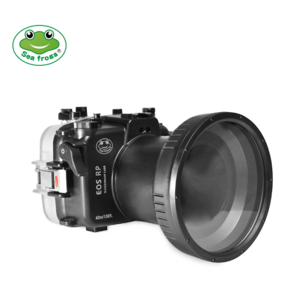 Seafrogs housing for Canon EOS RP with flat port dome