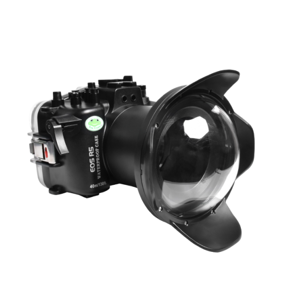 Seafrogs housing for Canon EOS R5 and Dome Lens