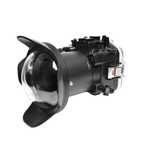 Seafrogs housing for Canon EOS R5 and Dome Lens