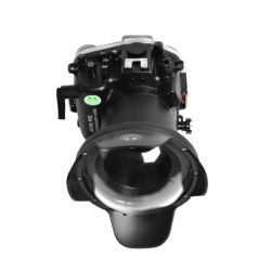 Seafrogs housing for Canon EOS R5 and Dome Lens