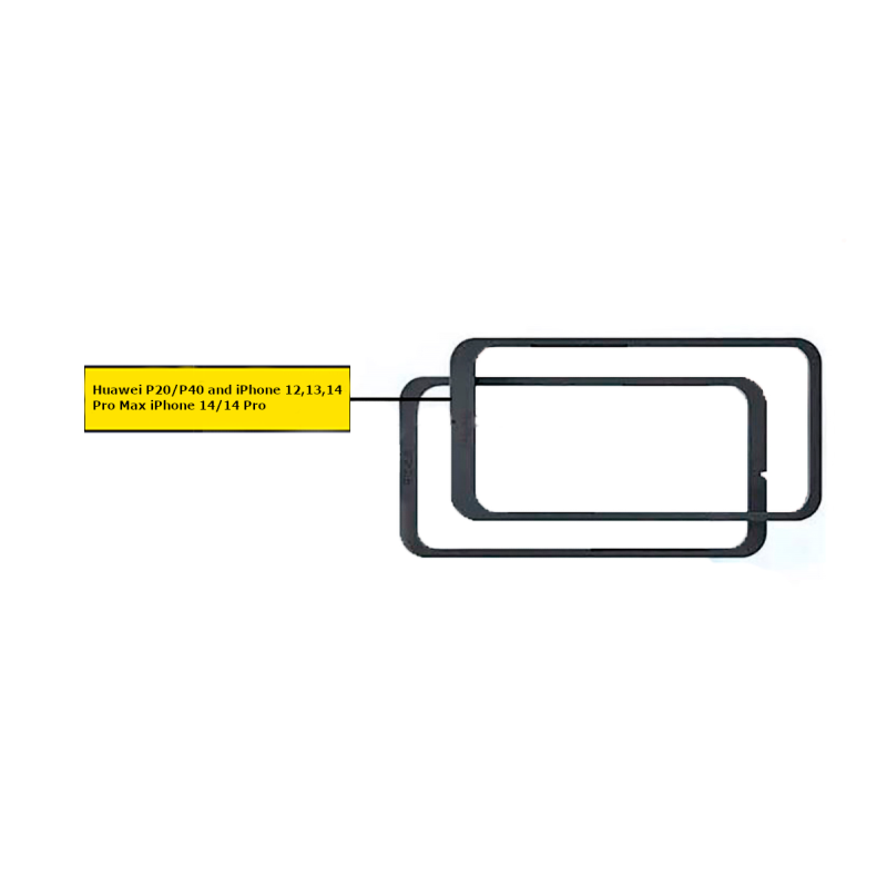 SF Frame for Huawei P20/P40 and iPhone 12,13,14 Pro Max  iPhone 14/14 Pro 