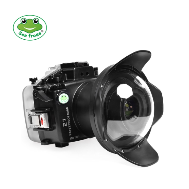 Seafrogs housing for Nikon Z7 and Dome Port