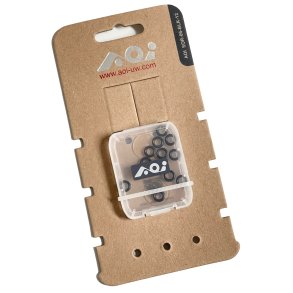 O-Ring fr Glasfaserkabel (schwarz)