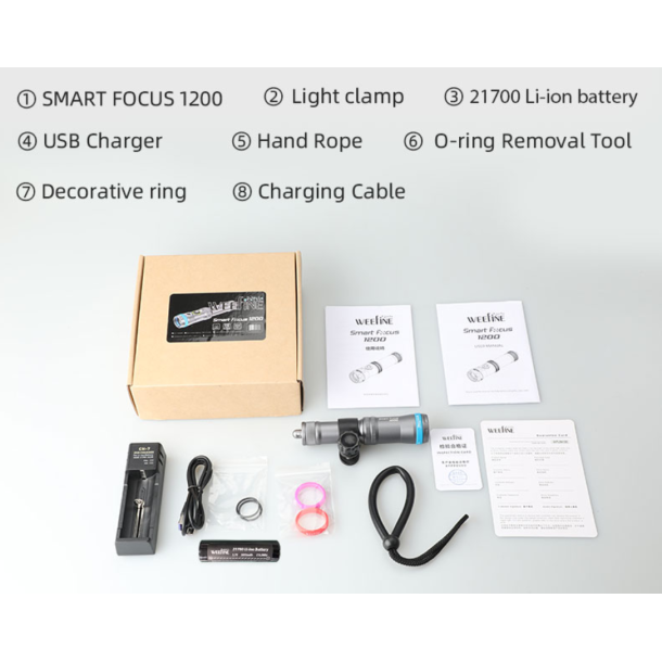 WF079 Smart Torch (Focus Light 1200 Lumen)
