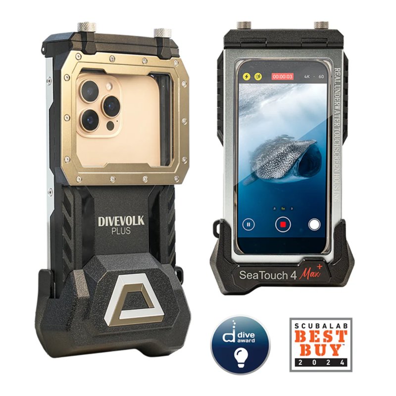 Divevolk SeaTouch 4 Max Plus Unterwasser-Smartphonegeh�use