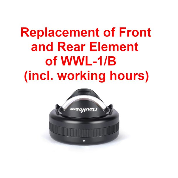 Austausch des Front- oder R�ckelements vom WWL-1/B (inkl. Arbeitsstunden)   