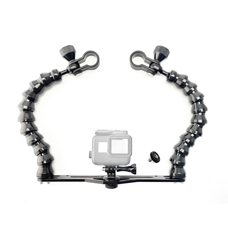 Double Grip Tray with YS flexarm and 26mm light holder