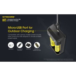 Nitecore UI2 - 2 slot USB Fast Charger