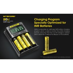 Nitecore UMS4 - 4 slot USB Fast Charger