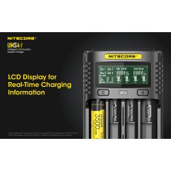 Nitecore UMS4 - 4 slot USB Fast Charger