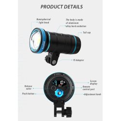Weefine Smart Focus 10000 Video Light