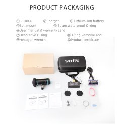 Weefine Smart Focus 10000 Video Light