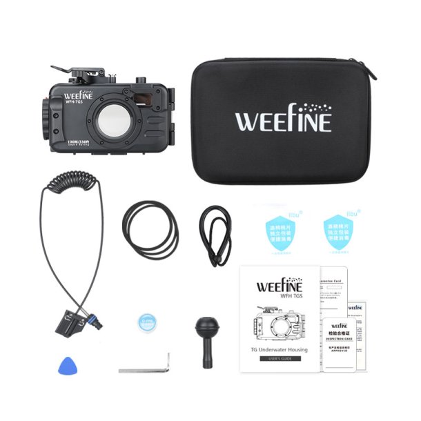 WeeFine TGS Unterwassergeh�use f�r OM SYSTEM TG-5, TG-6 und TG-7