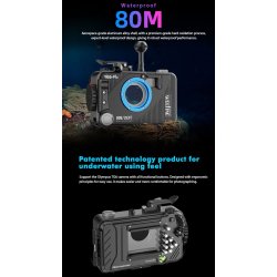 WFH TG-Pro Underwater Camera Housing (TG-7)