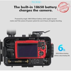 WFH TG-Pro Underwater Camera Housing (TG-7)